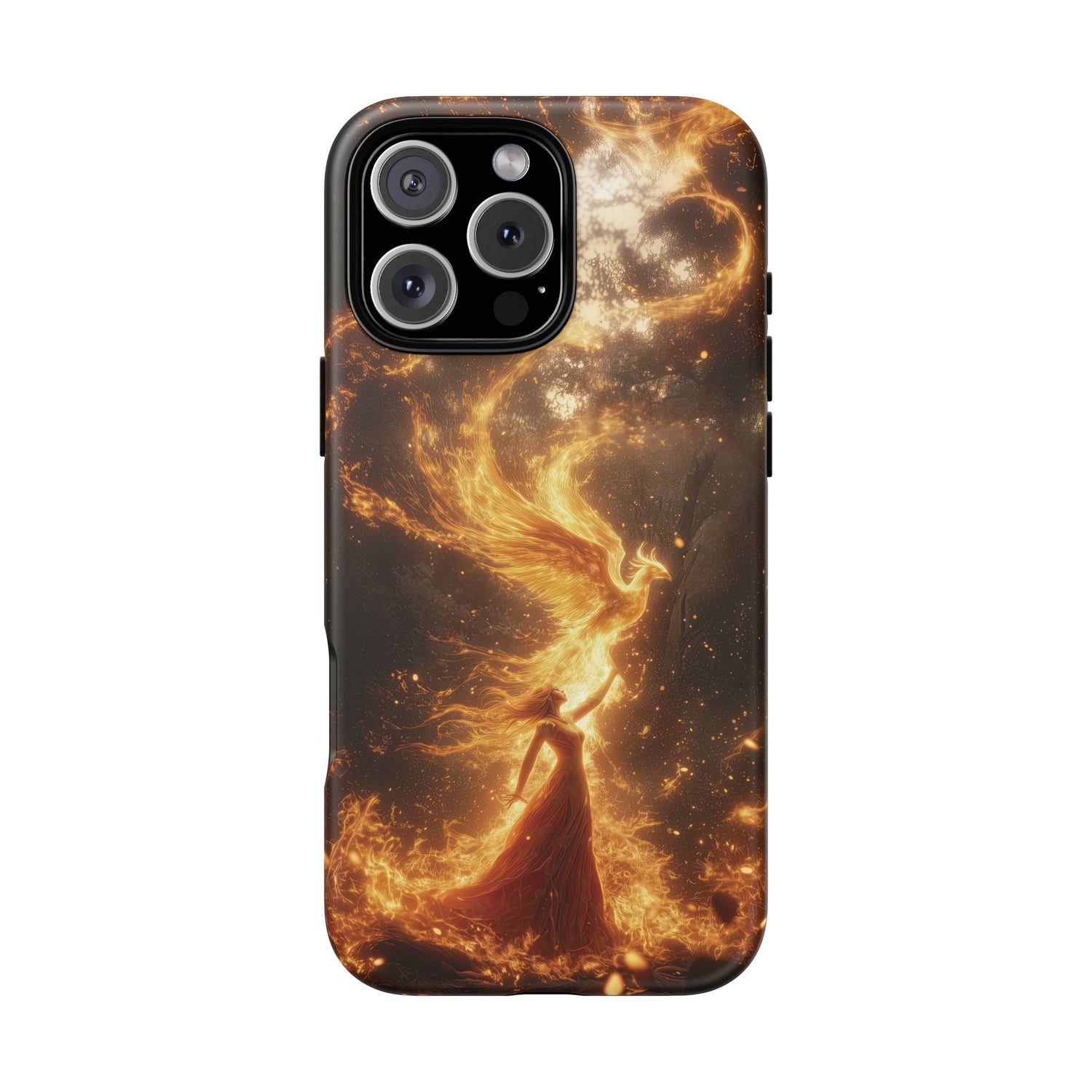 Dancing with the Phoenix Phone Cases