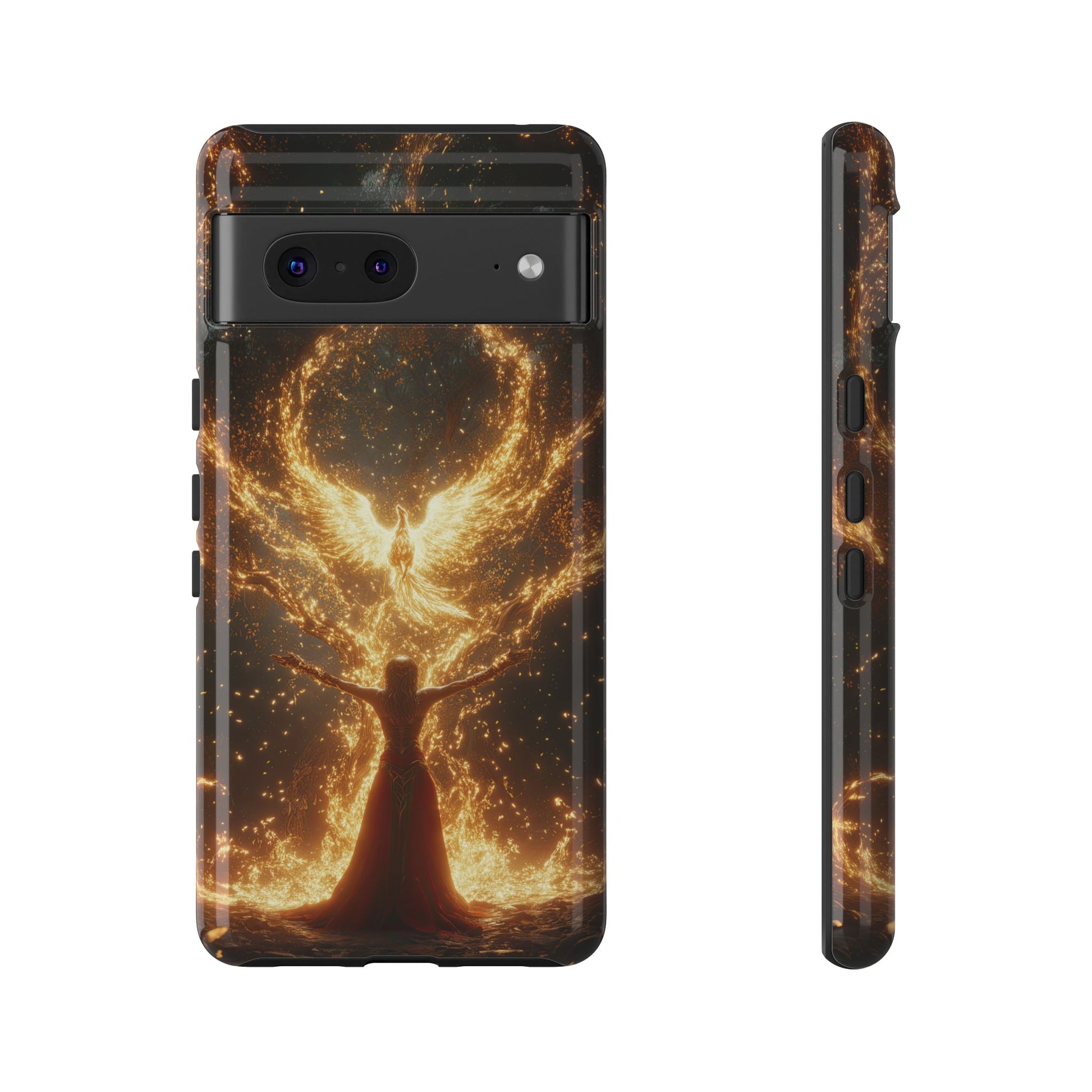 Phoenix Rebirth - Tough Google Pixel Case - BlueWizardStudios