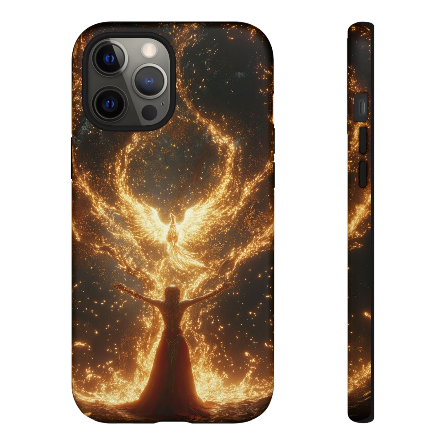 Phoenix Rebirth - Tough iPhone Case - BlueWizardStudios