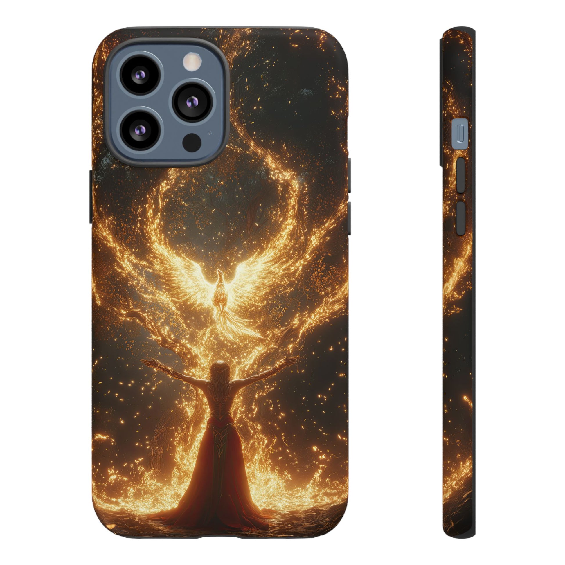 Phoenix Rebirth - Tough iPhone Case - BlueWizardStudios