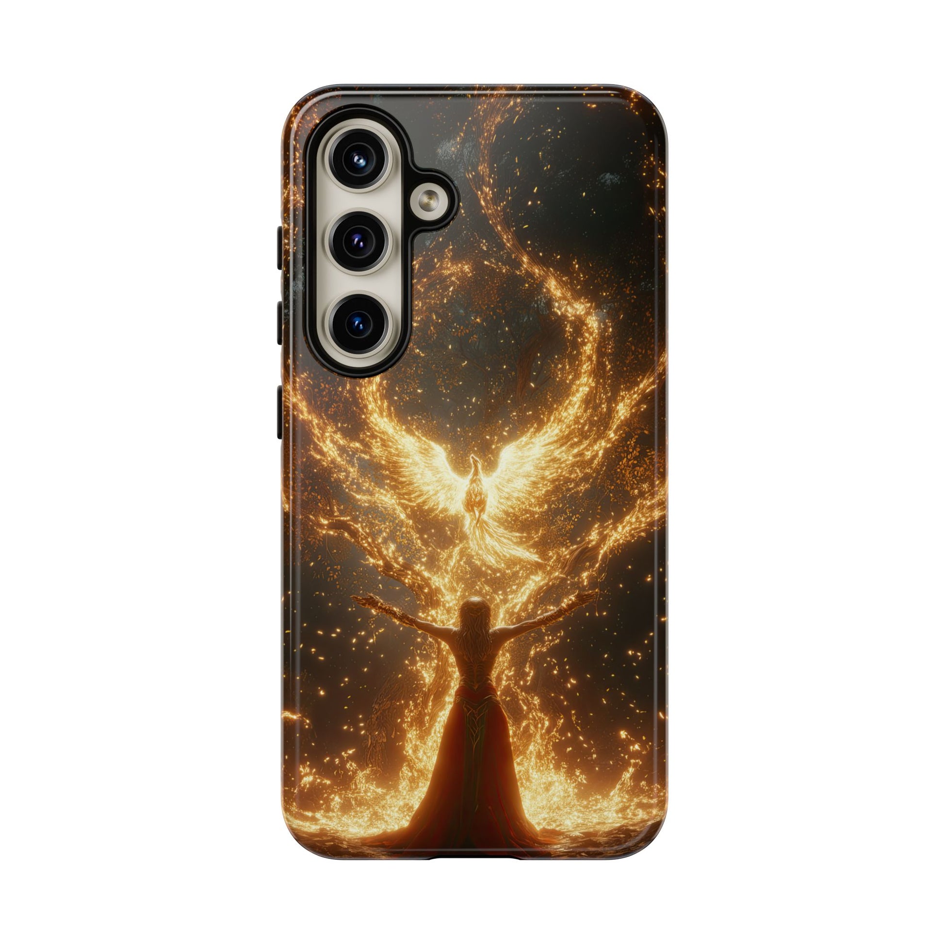 Phoenix Rebirth - Tough Samsung Galaxy Case - BlueWizardStudios