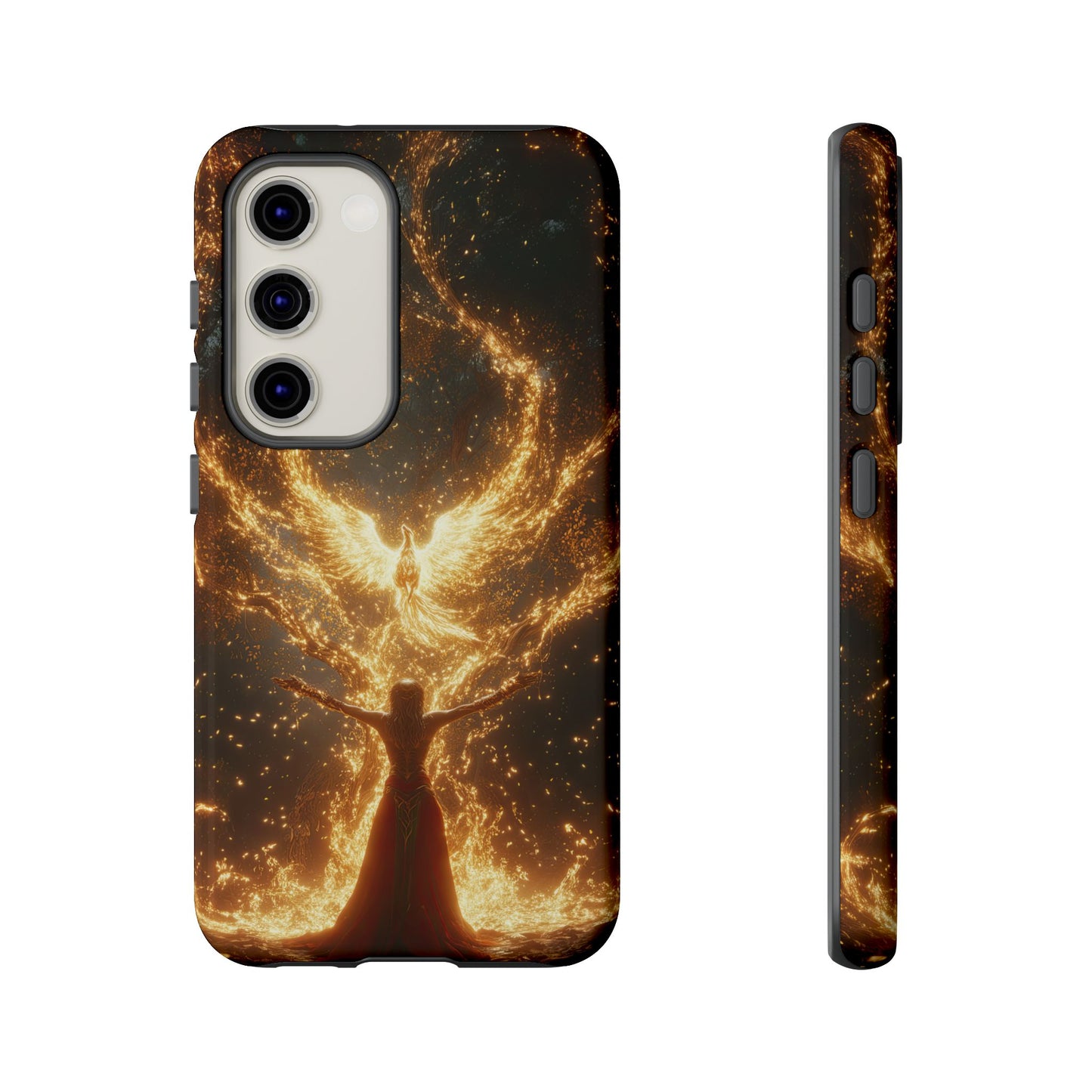 Phoenix Rebirth - Tough Samsung Galaxy Case - BlueWizardStudios