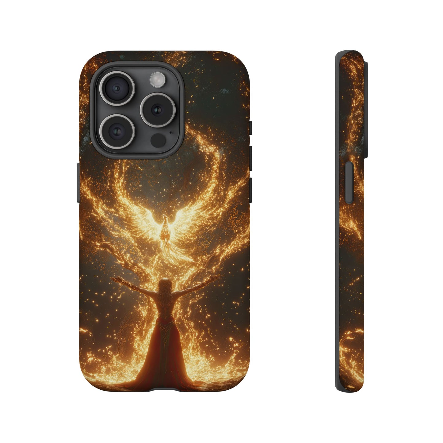 Phoenix Rebirth - Tough iPhone Case - BlueWizardStudios