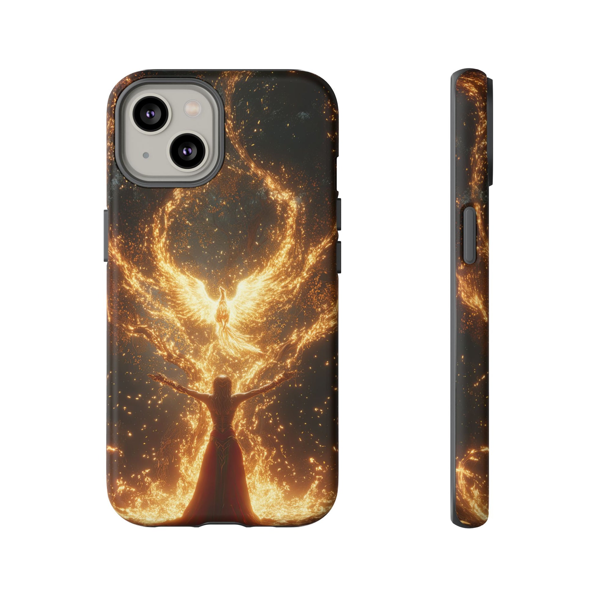 Phoenix Rebirth - Tough iPhone Case - BlueWizardStudios