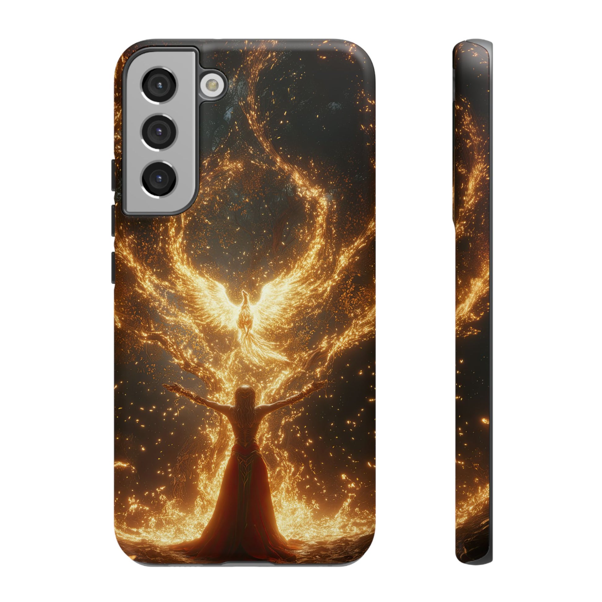 Phoenix Rebirth - Tough Samsung Galaxy Case - BlueWizardStudios