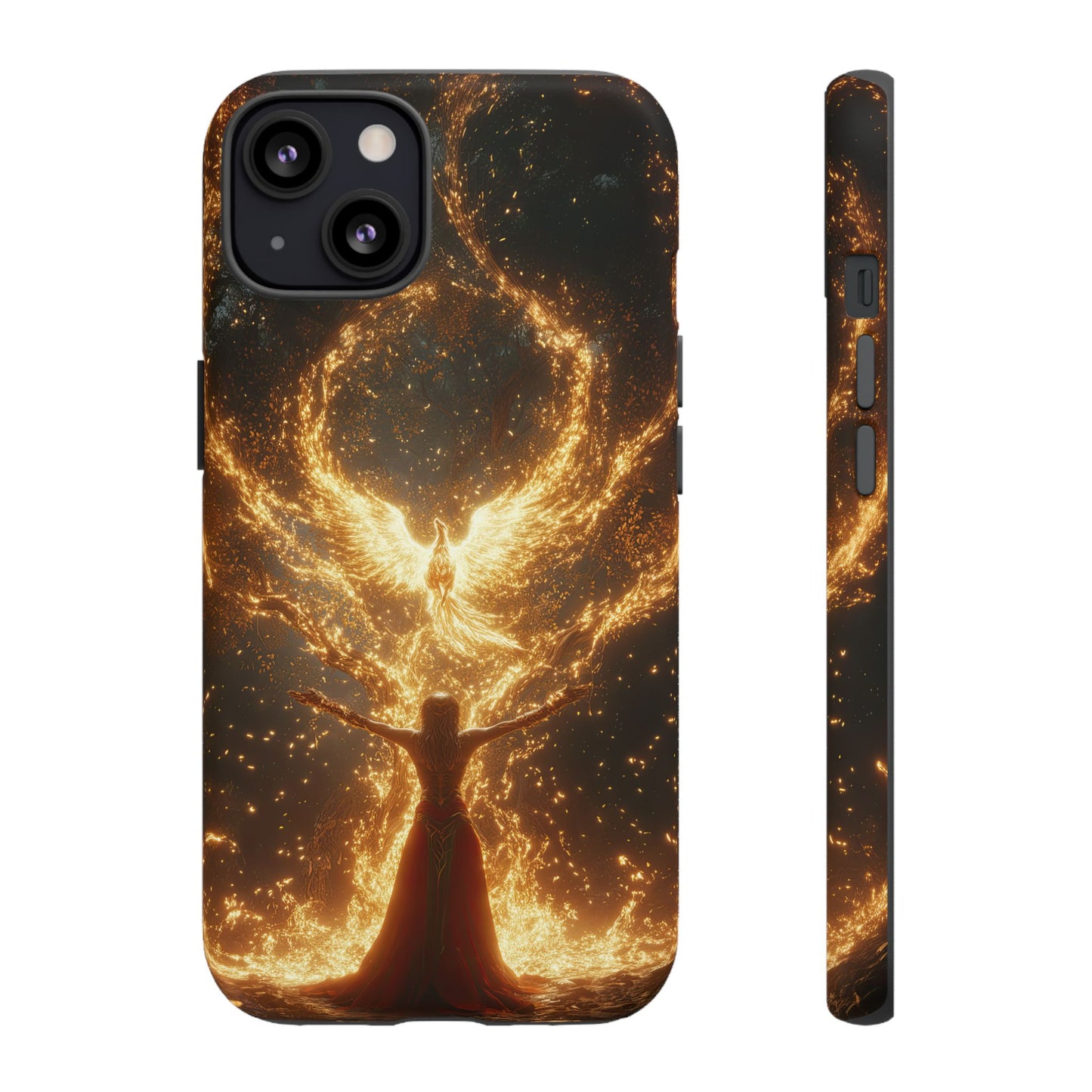 Phoenix Rebirth - Tough iPhone Case - BlueWizardStudios