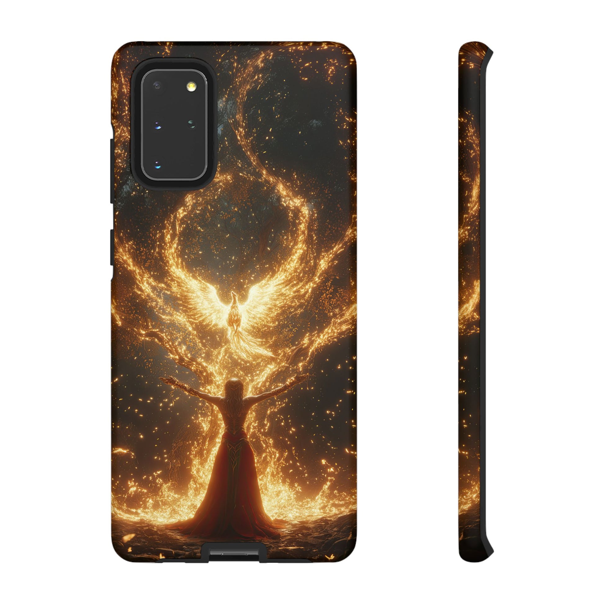 Phoenix Rebirth - Tough Samsung Galaxy Case - BlueWizardStudios