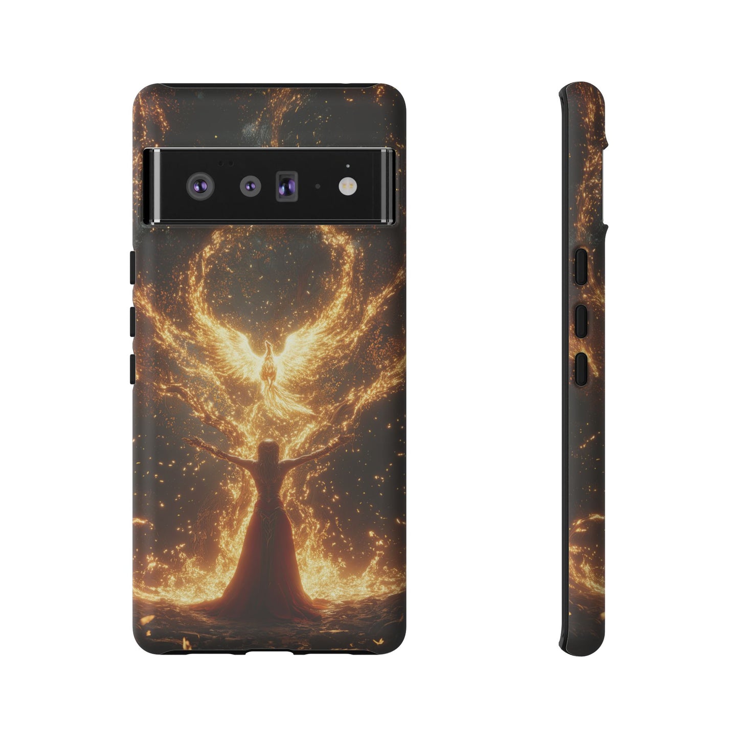 Phoenix Rebirth - Tough Google Pixel Case - BlueWizardStudios