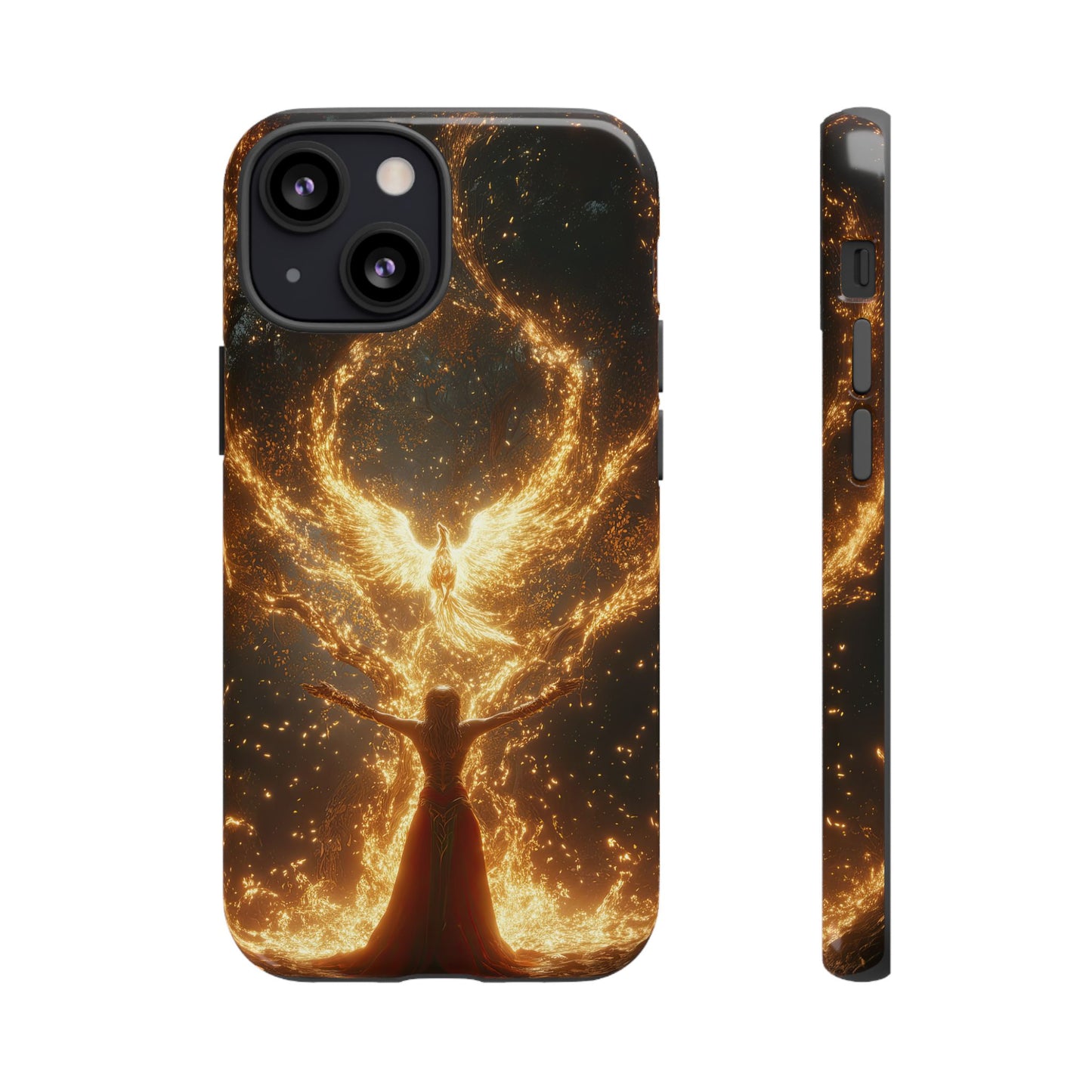 Phoenix Rebirth - Tough iPhone Case - BlueWizardStudios