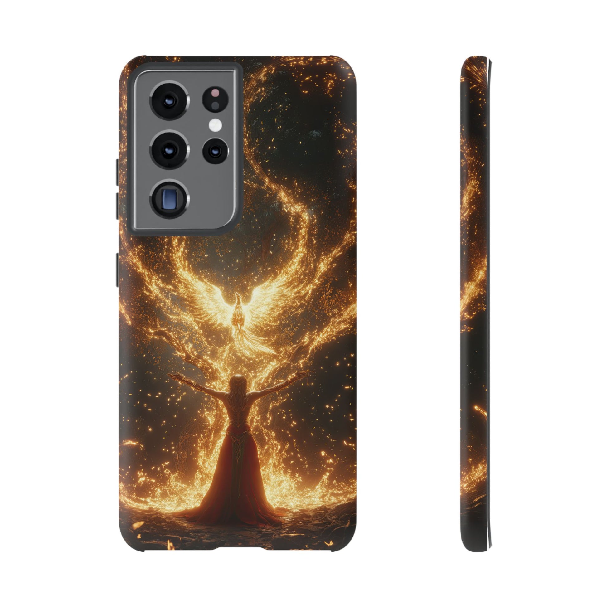 Phoenix Rebirth - Tough Samsung Galaxy Case - BlueWizardStudios