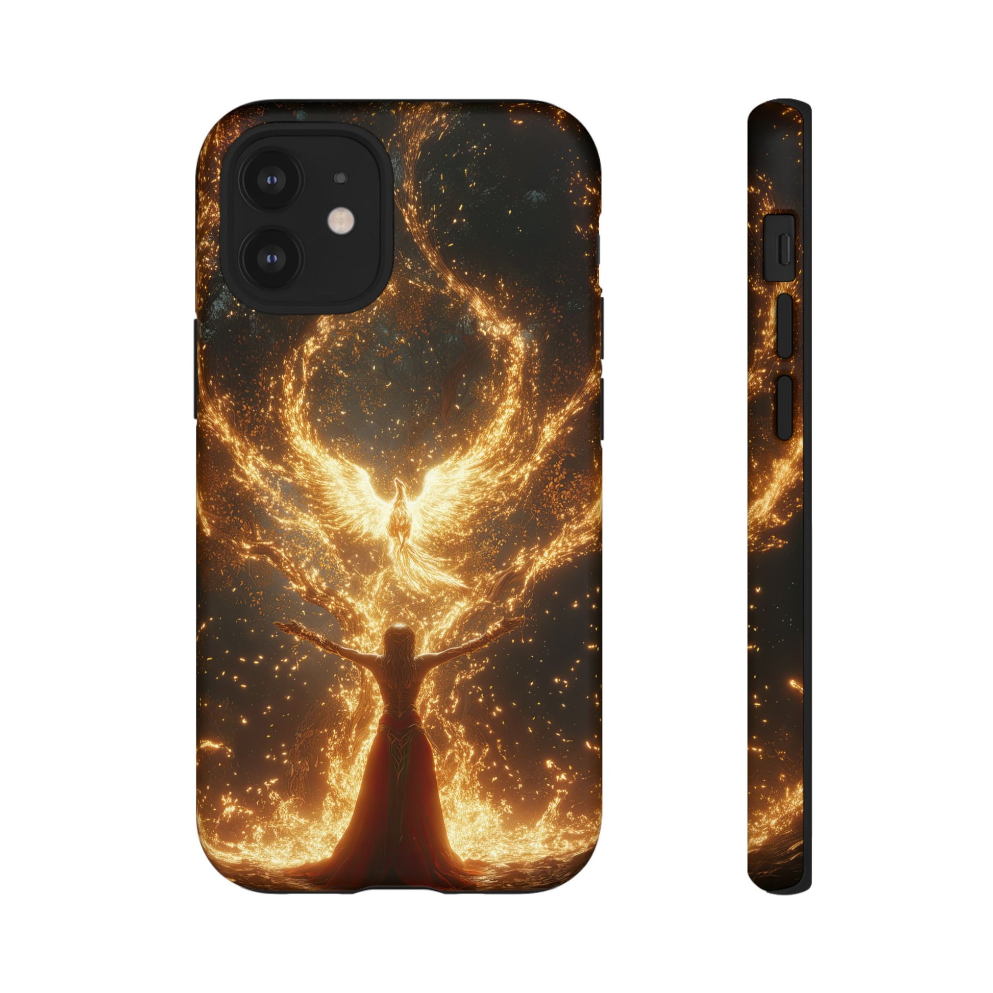 Phoenix Rebirth - Tough iPhone Case - BlueWizardStudios