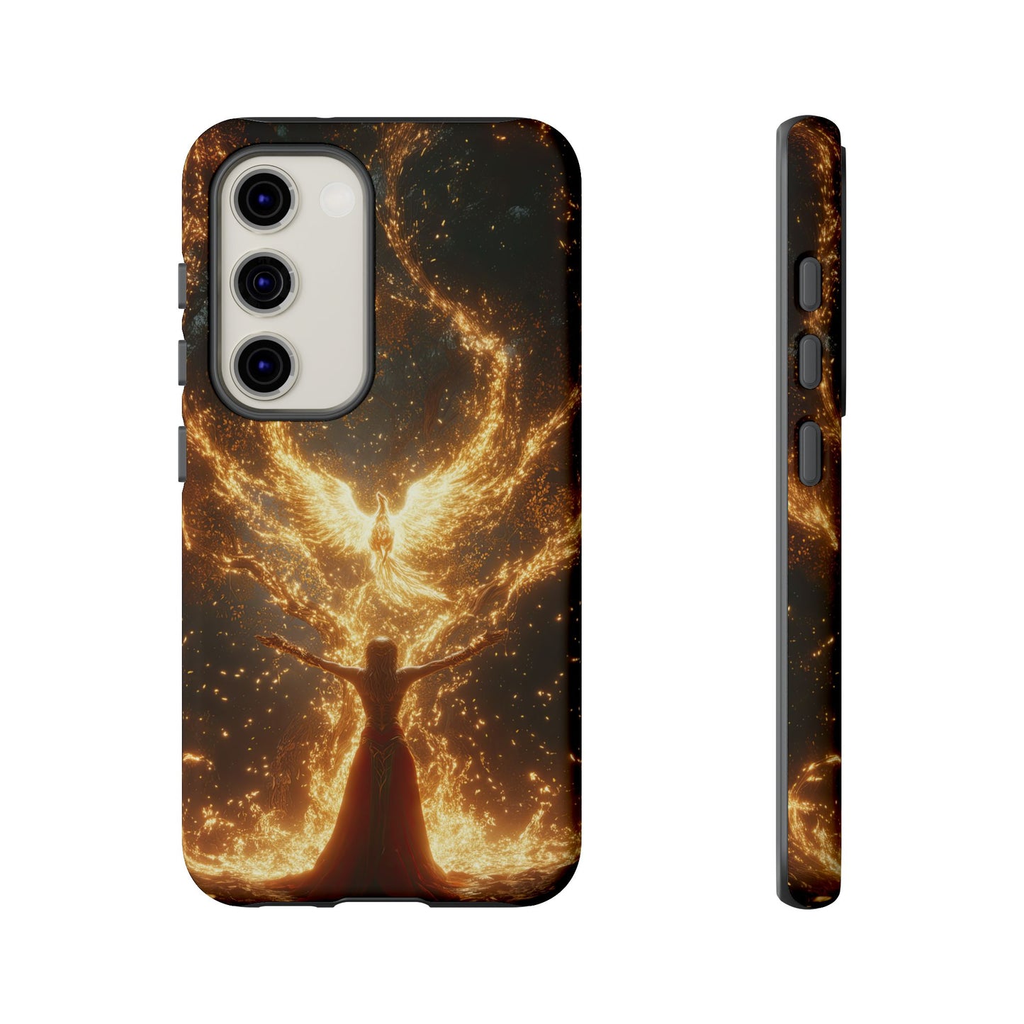 Phoenix Rebirth - Tough Samsung Galaxy Case - BlueWizardStudios