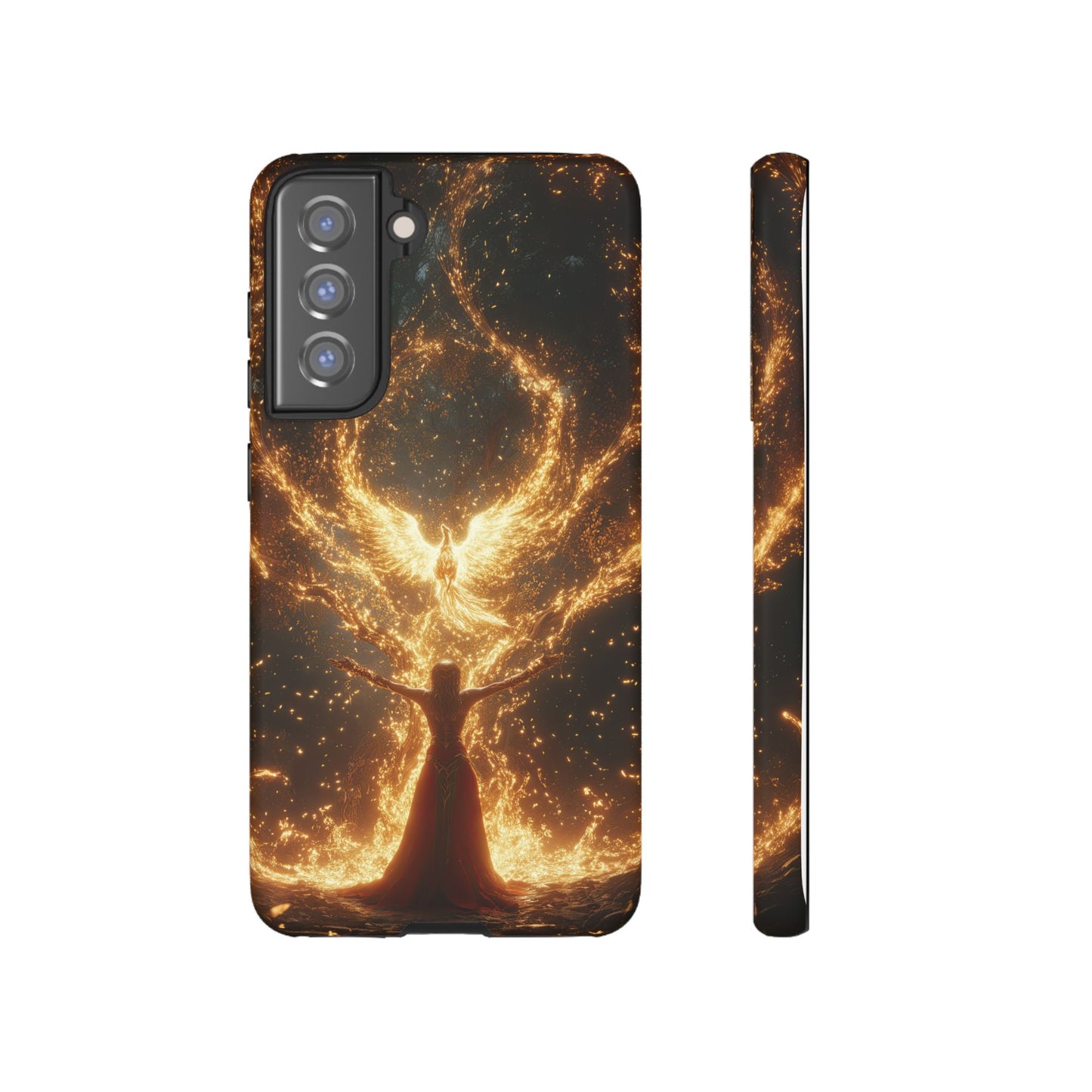 Phoenix Rebirth - Tough Samsung Galaxy Case - BlueWizardStudios