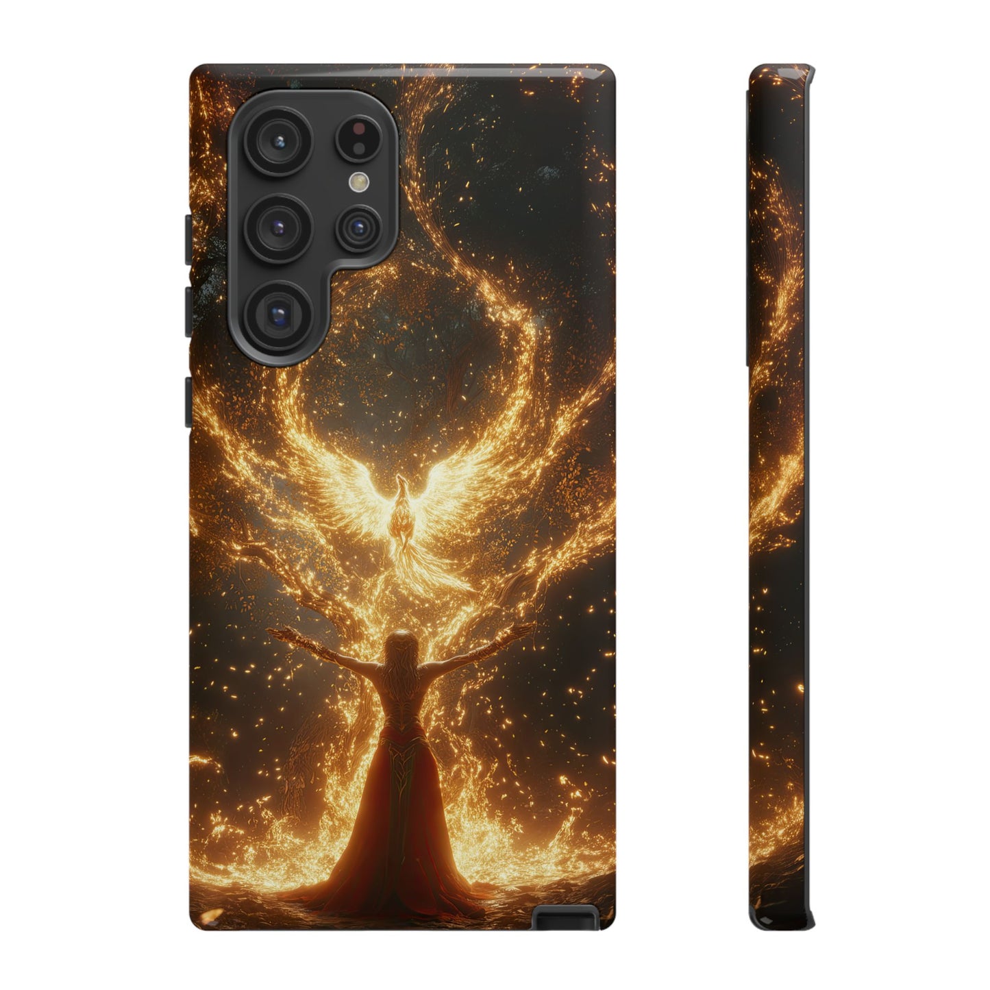 Phoenix Rebirth - Tough Samsung Galaxy Case - BlueWizardStudios