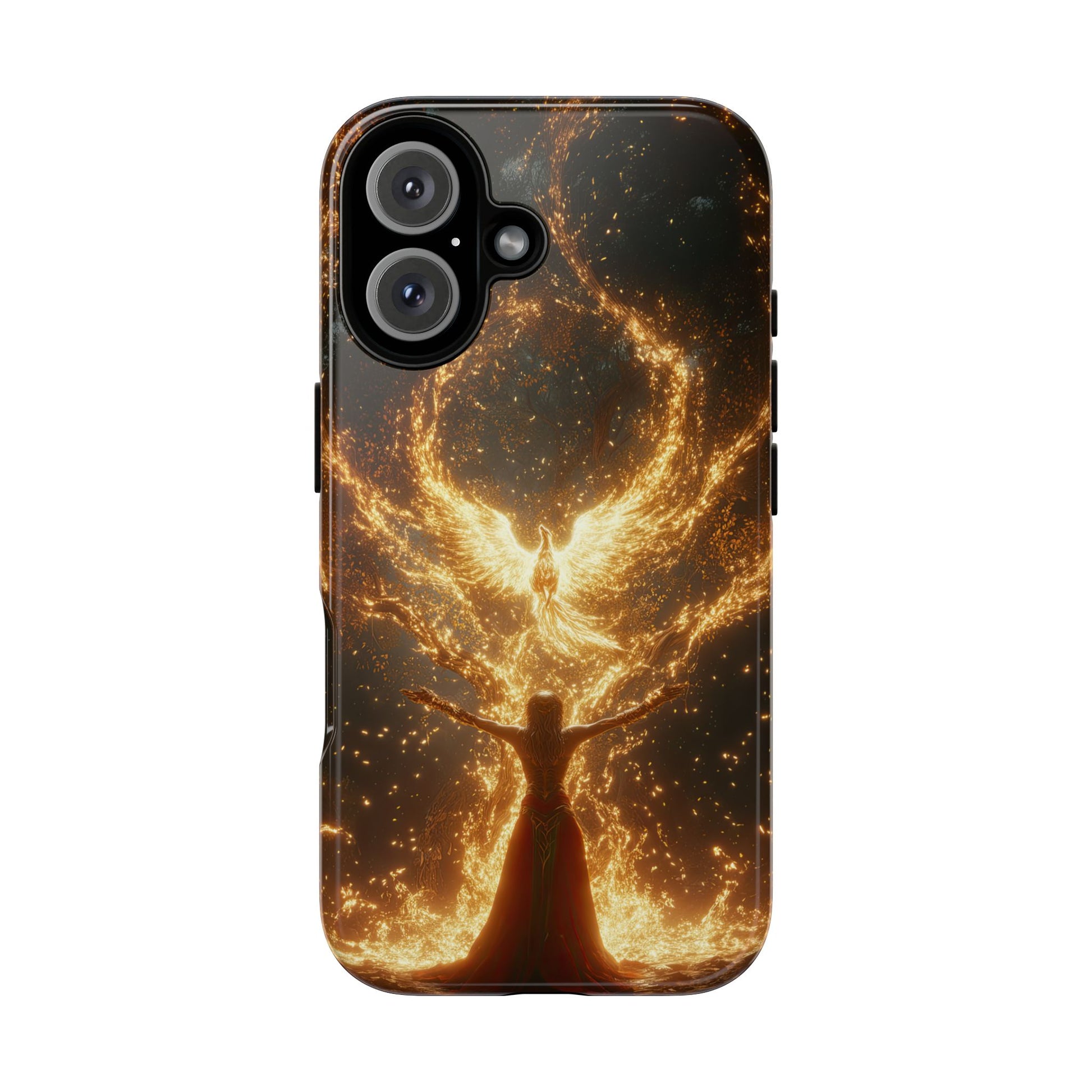 Phoenix Rebirth - Tough iPhone Case - BlueWizardStudios