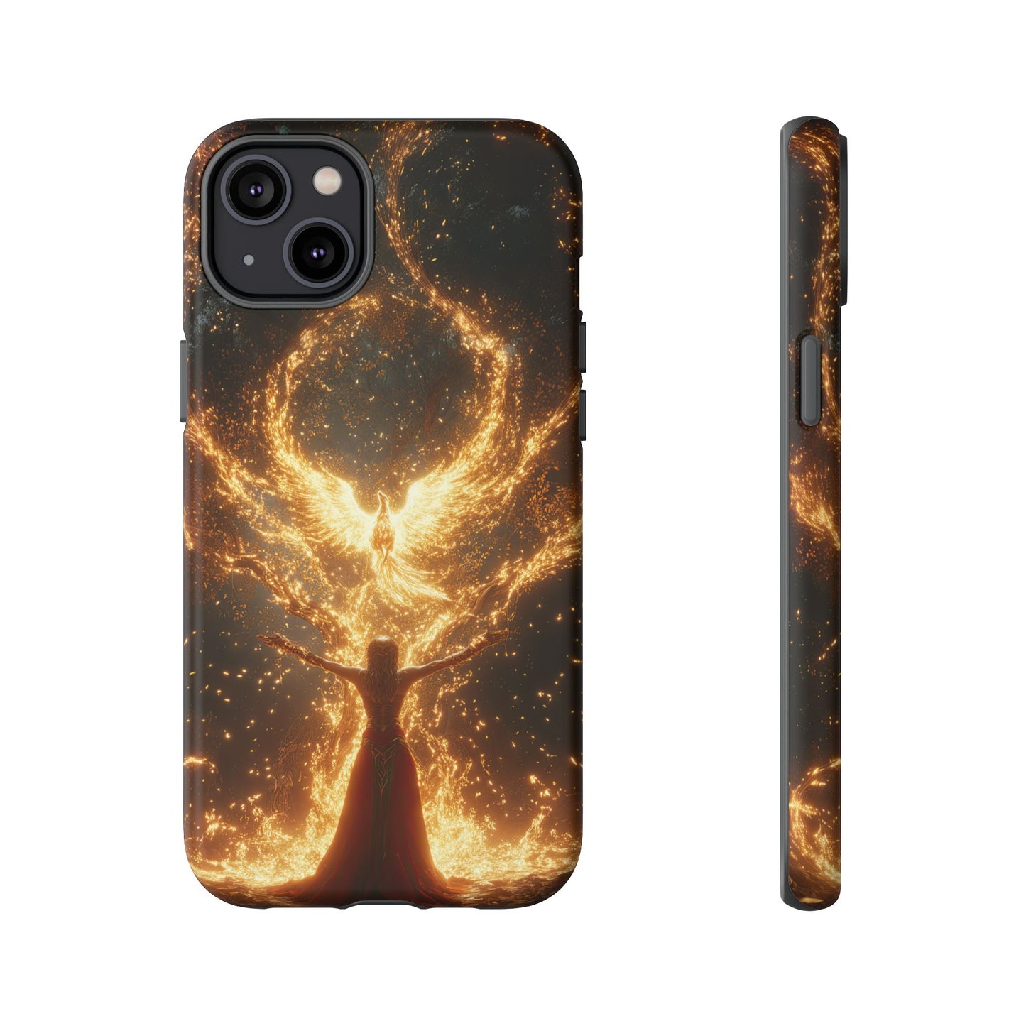 Phoenix Rebirth - Tough iPhone Case - BlueWizardStudios