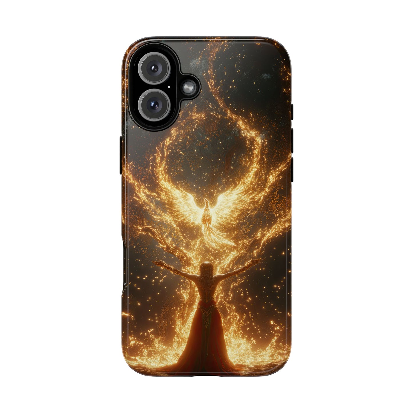 Phoenix Rebirth - Tough iPhone Case - BlueWizardStudios