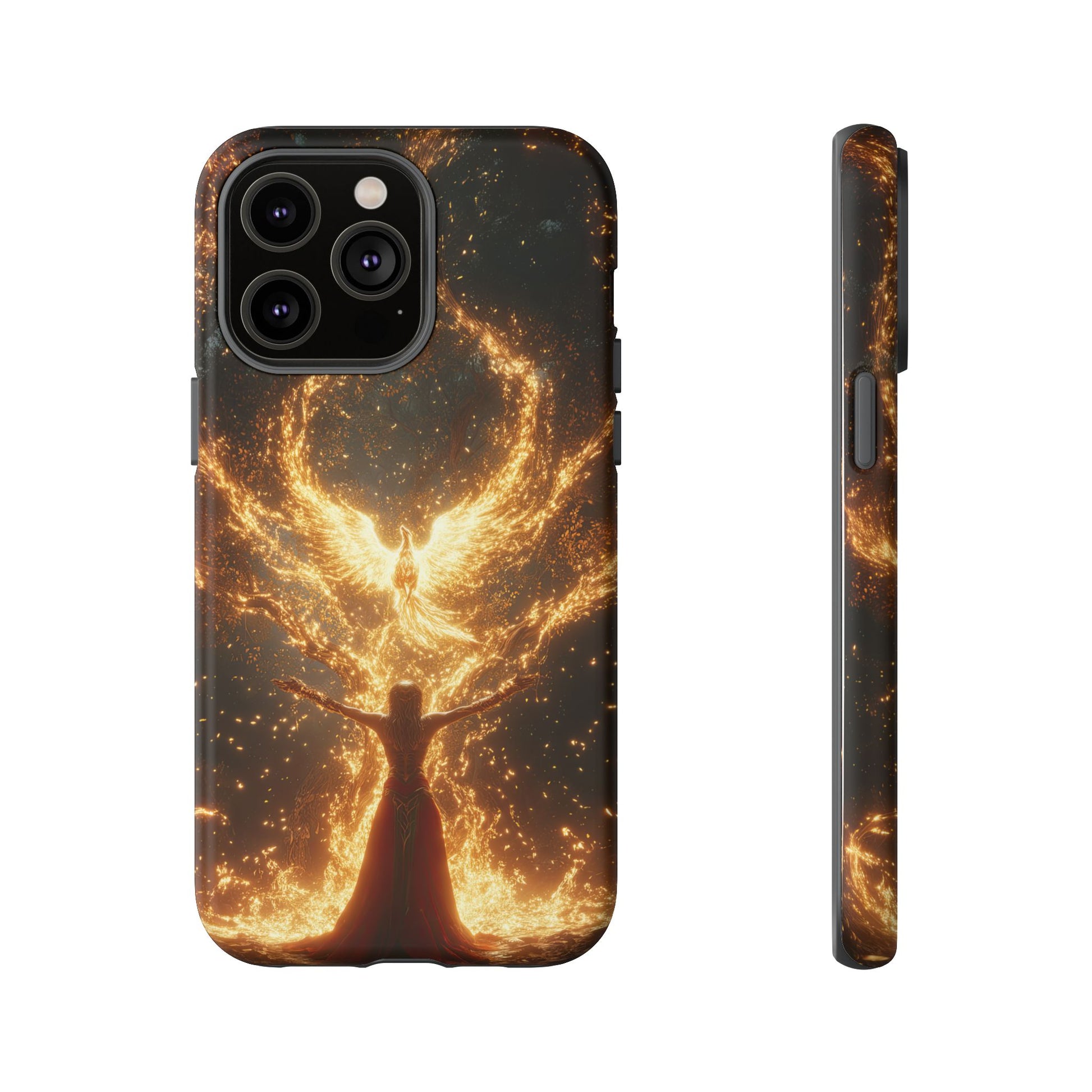 Phoenix Rebirth - Tough iPhone Case - BlueWizardStudios