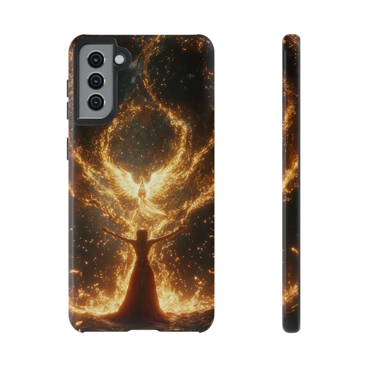 Phoenix Rebirth - Tough Samsung Galaxy Case - BlueWizardStudios