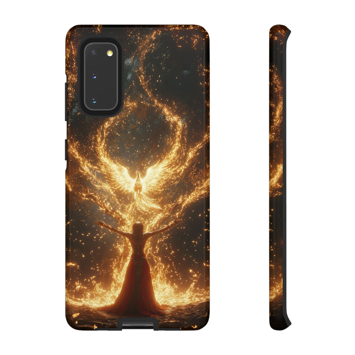 Phoenix Rebirth - Tough Samsung Galaxy Case - BlueWizardStudios