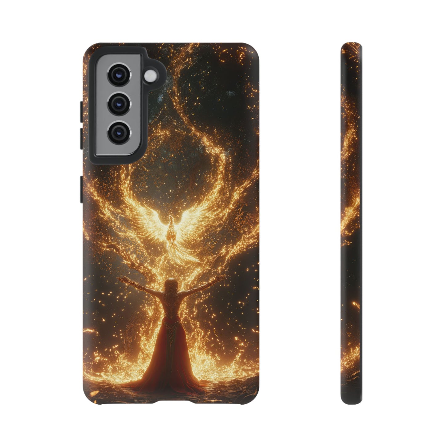 Phoenix Rebirth - Tough Samsung Galaxy Case - BlueWizardStudios