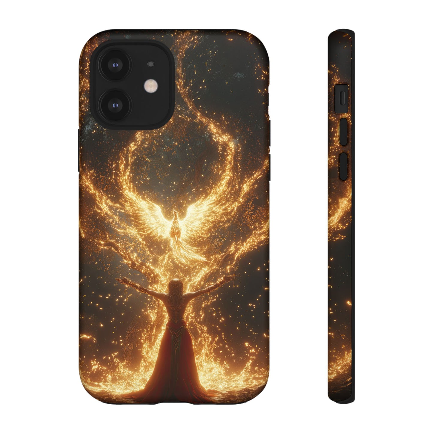 Phoenix Rebirth - Tough iPhone Case - BlueWizardStudios