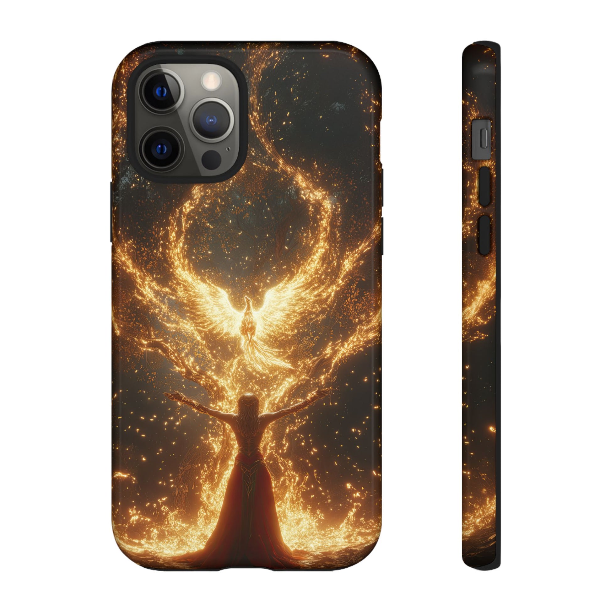 Phoenix Rebirth - Tough iPhone Case - BlueWizardStudios