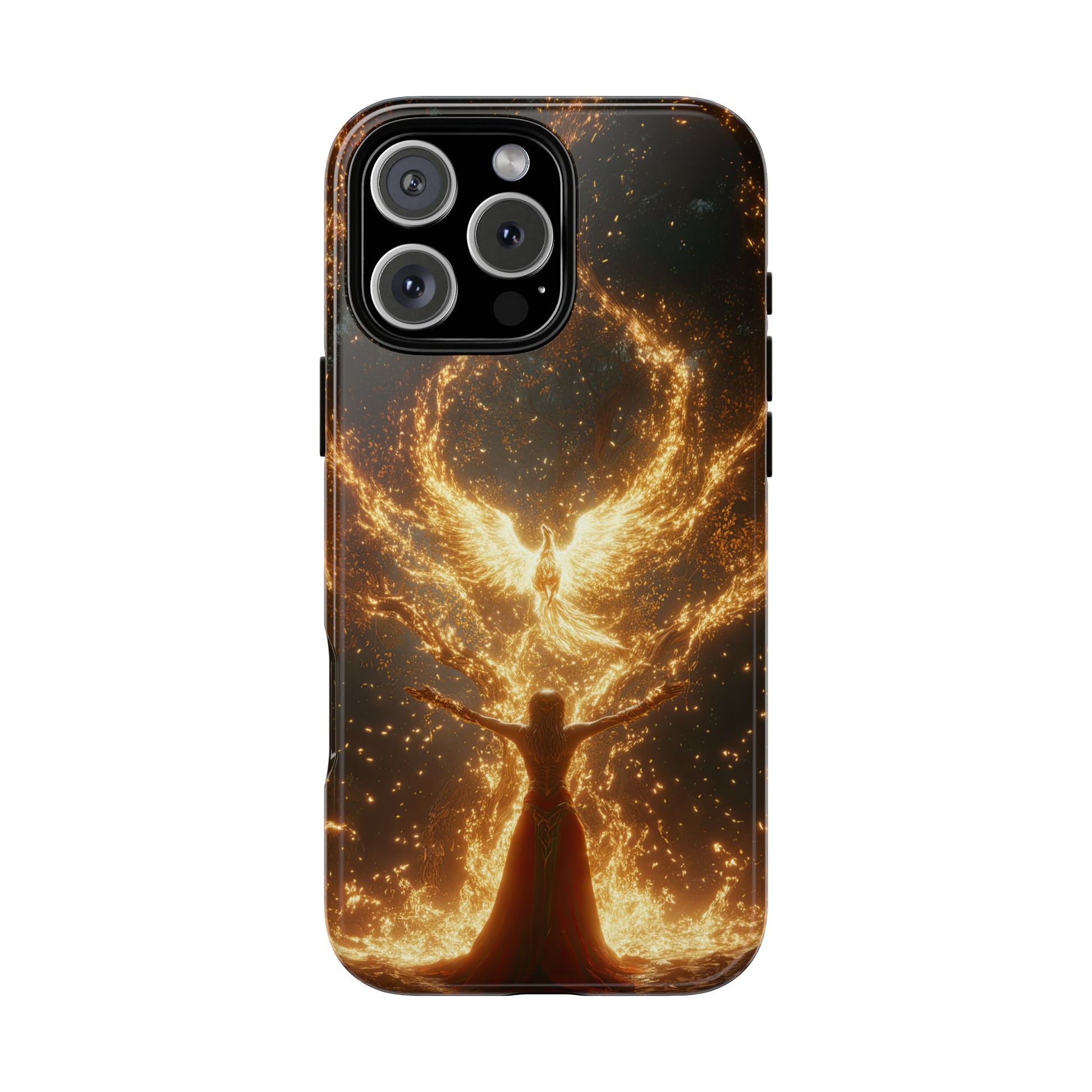 Phoenix Rebirth - Tough iPhone Case - BlueWizardStudios