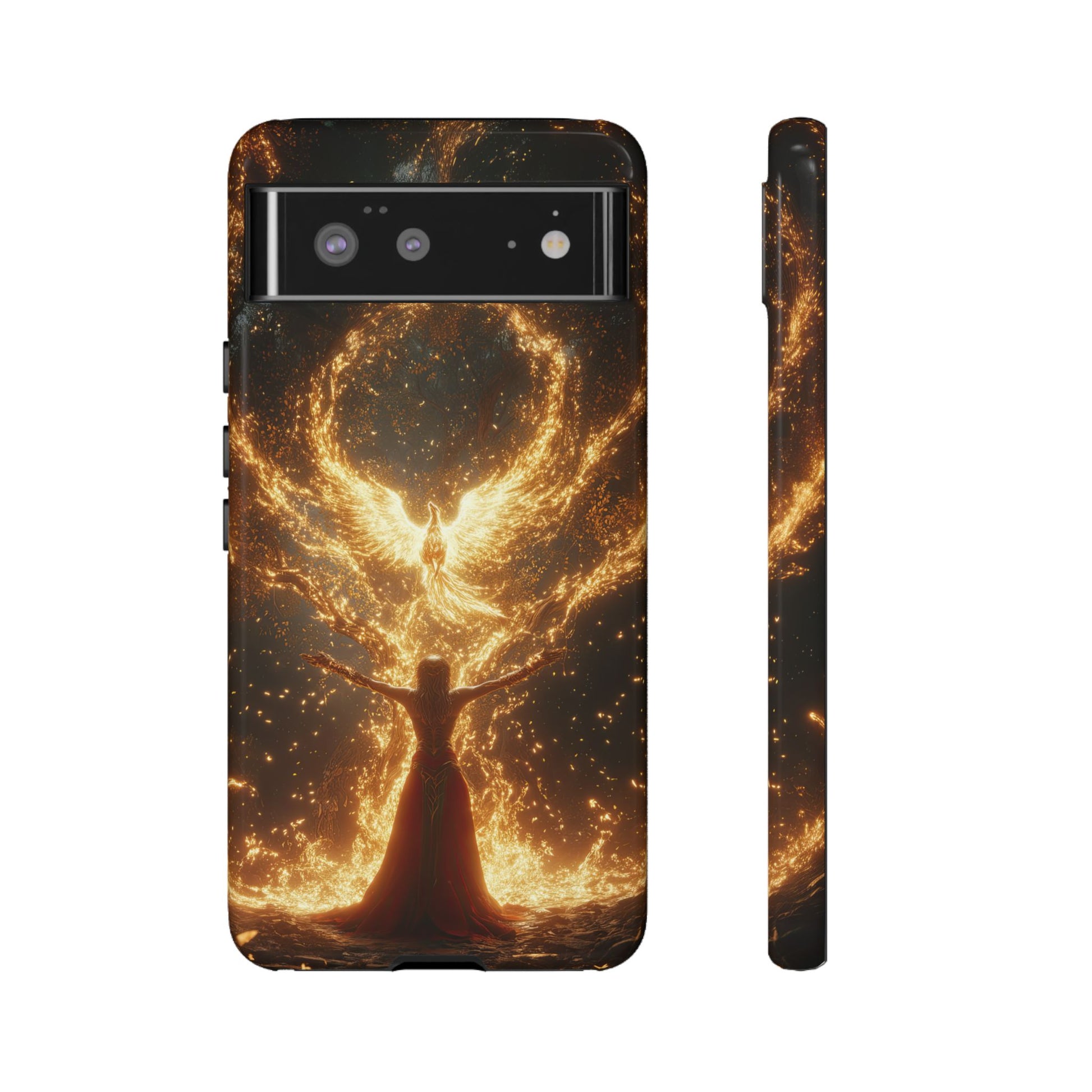 Phoenix Rebirth - Tough Google Pixel Case - BlueWizardStudios