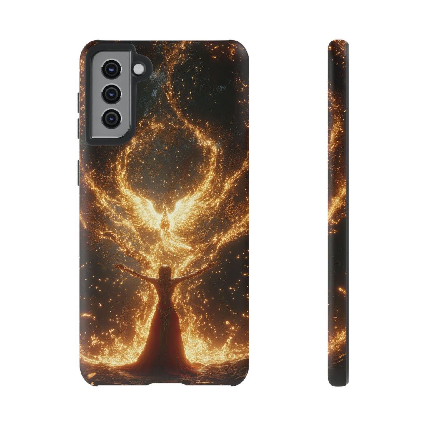 Phoenix Rebirth - Tough Samsung Galaxy Case - BlueWizardStudios