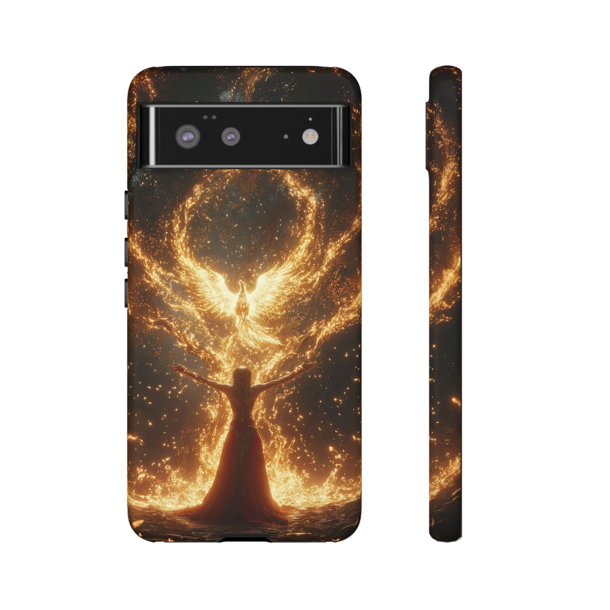 Phoenix Rebirth - Tough Google Pixel Case - BlueWizardStudios