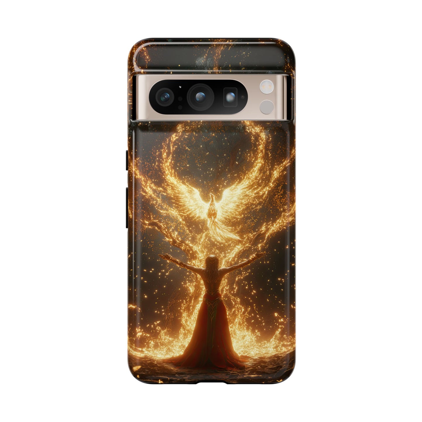 Phoenix Rebirth - Tough Google Pixel Case - BlueWizardStudios