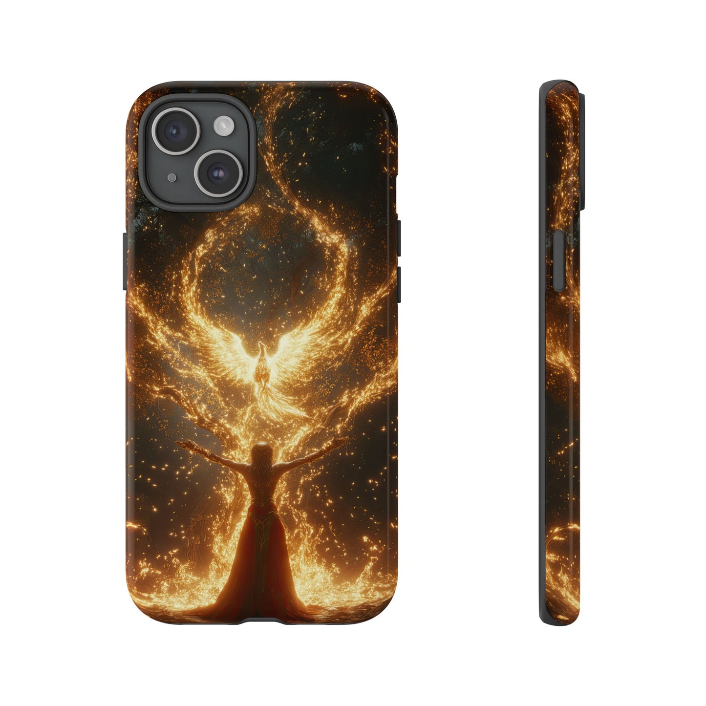 Phoenix Rebirth - Tough iPhone Case - BlueWizardStudios