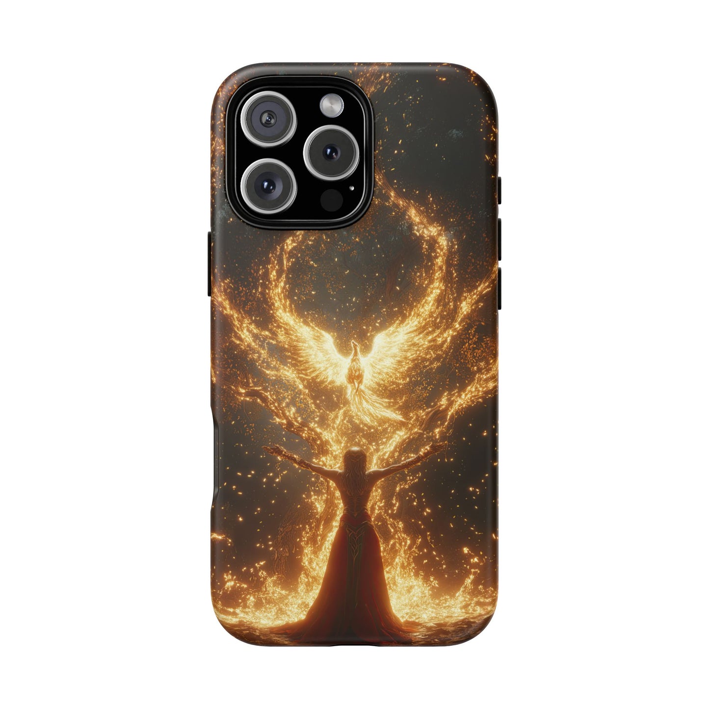 Phoenix Rebirth - Tough iPhone Case - BlueWizardStudios