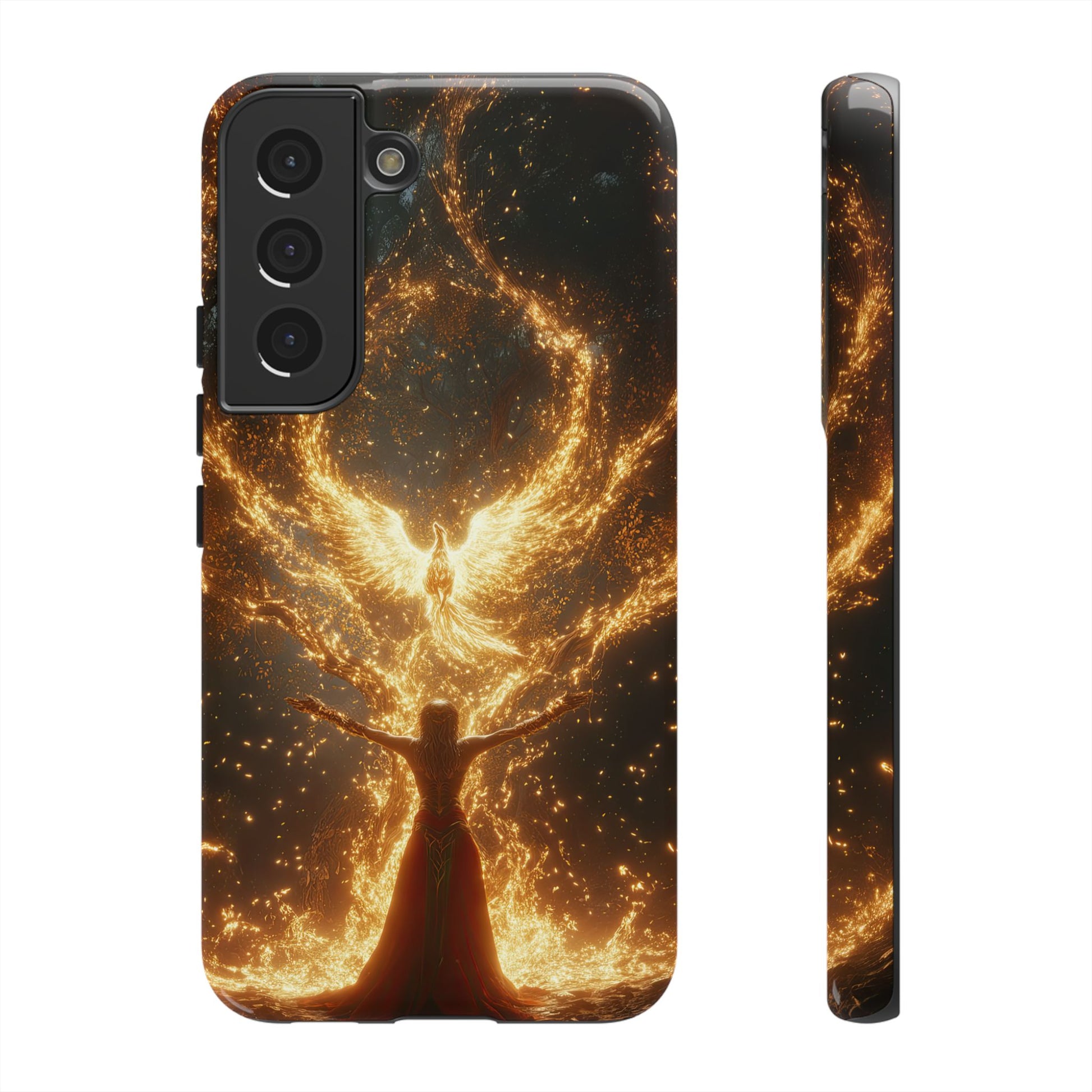 Phoenix Rebirth - Tough Samsung Galaxy Case - BlueWizardStudios