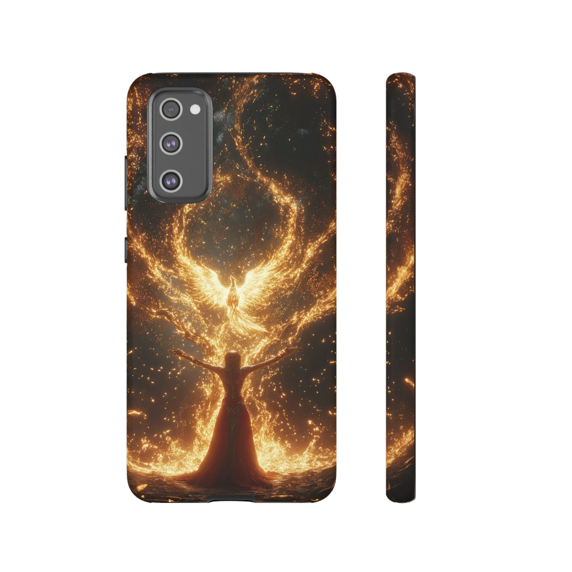 Phoenix Rebirth - Tough Samsung Galaxy Case - BlueWizardStudios