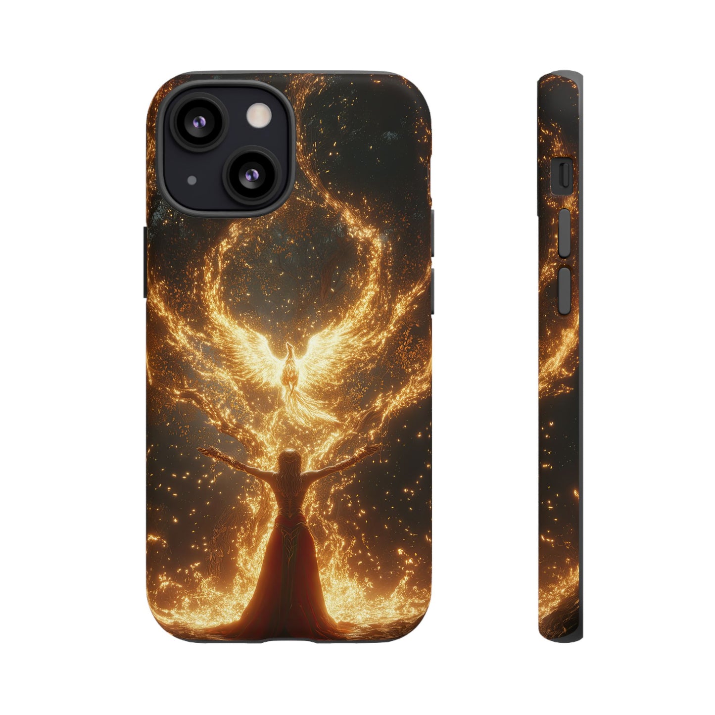 Phoenix Rebirth - Tough iPhone Case - BlueWizardStudios