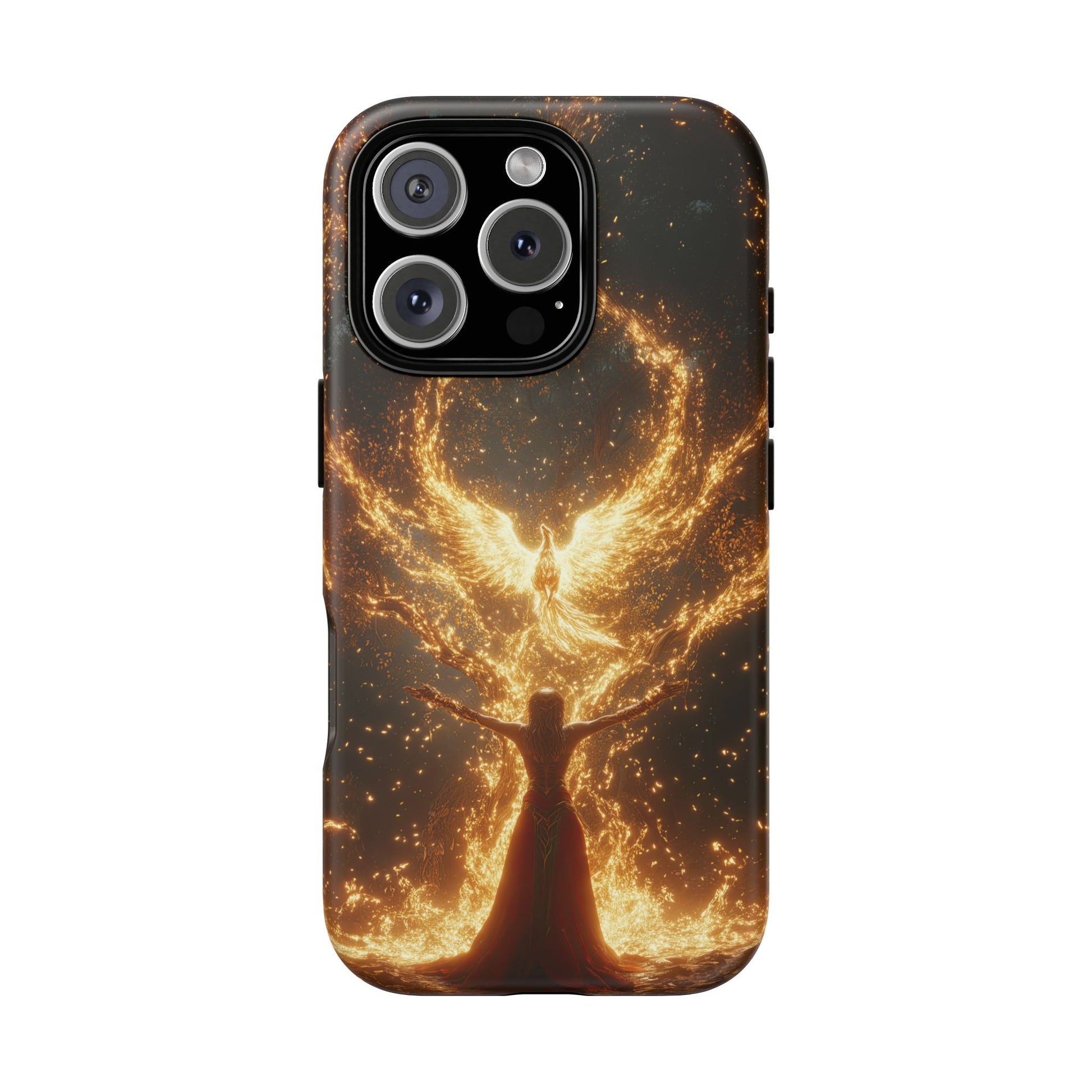 Phoenix Rebirth - Tough iPhone Case - BlueWizardStudios