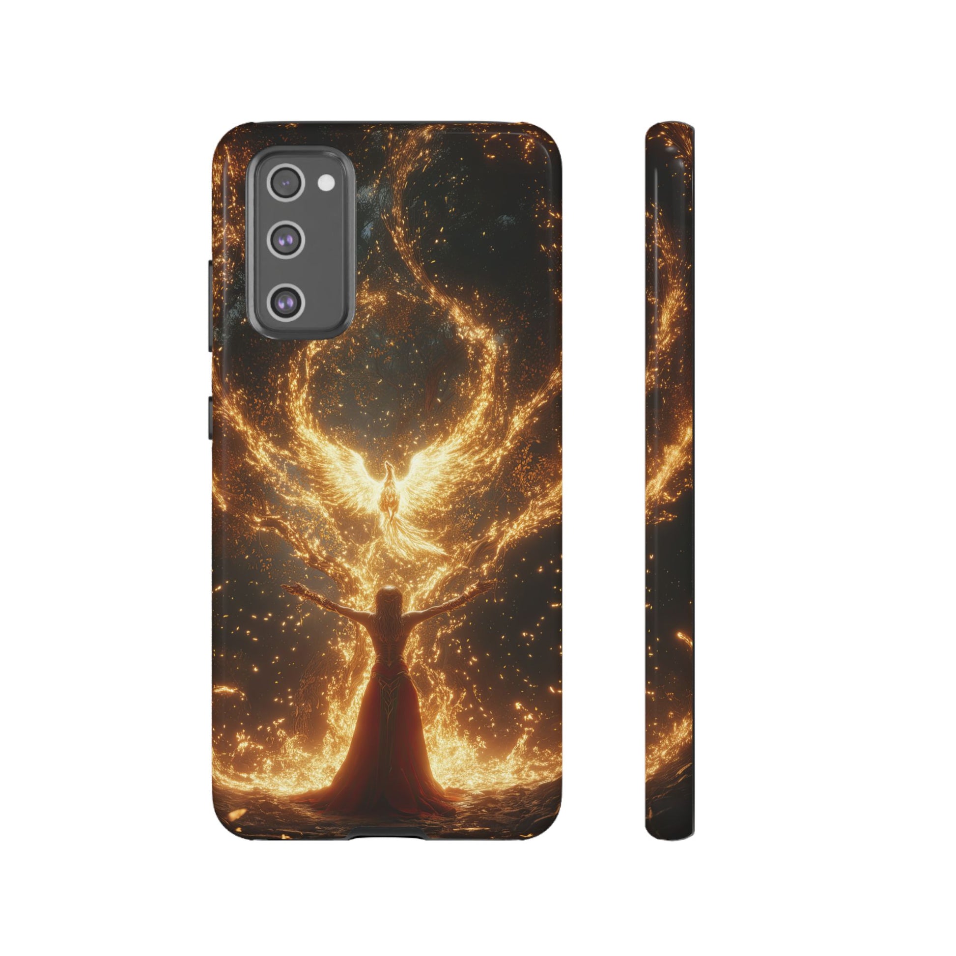 Phoenix Rebirth - Tough Samsung Galaxy Case - BlueWizardStudios