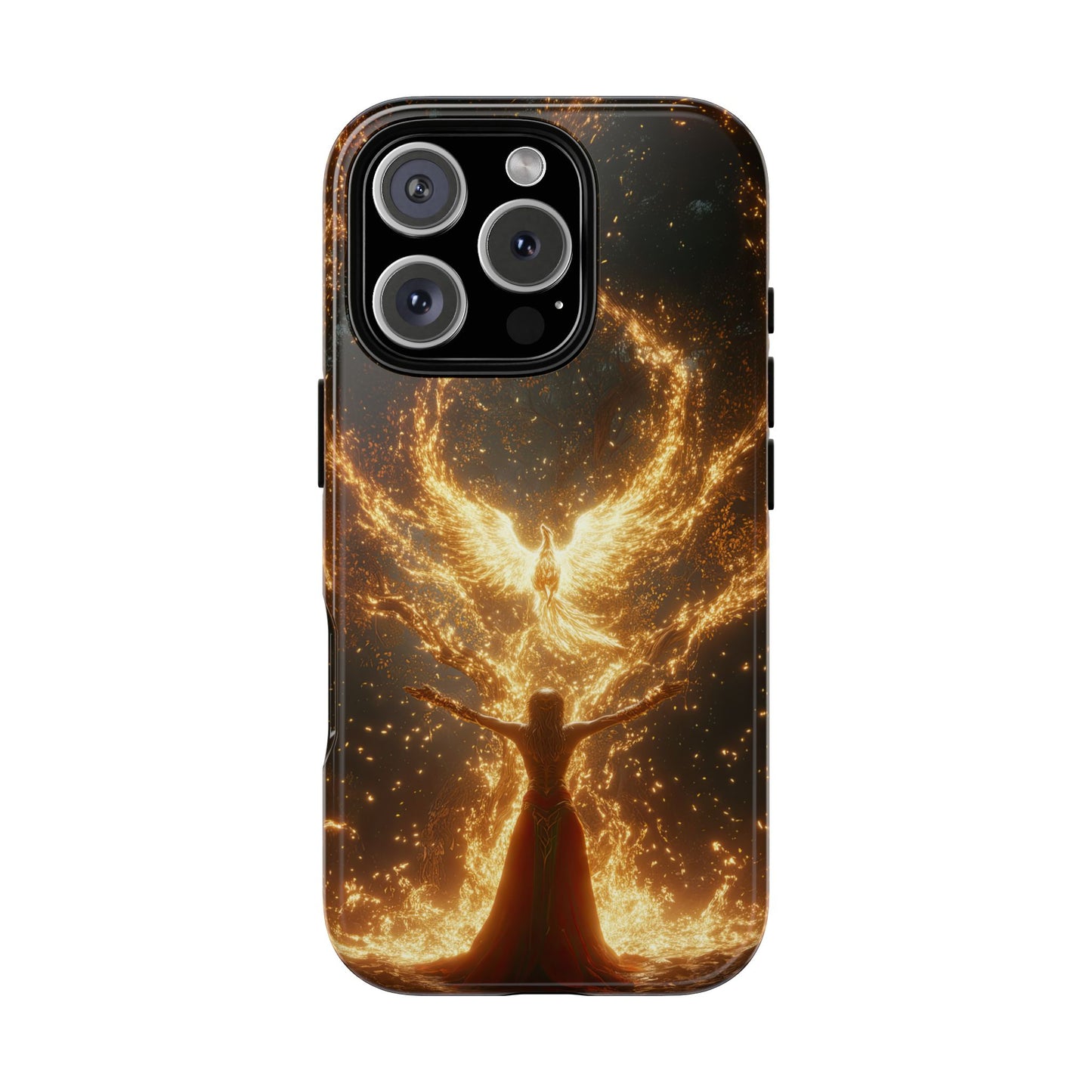 Phoenix Rebirth - Tough iPhone Case - BlueWizardStudios